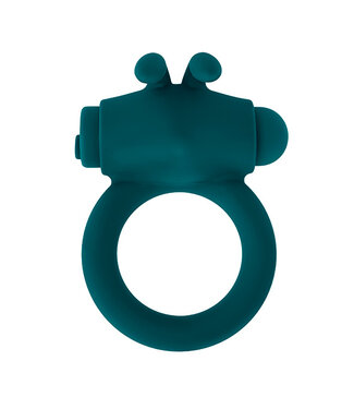 Playboy Playboy Pleasure - Bunny Buzzer Cockring - Teal