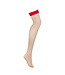 obsessive Obsessive - S814 Stockings Rood S/M