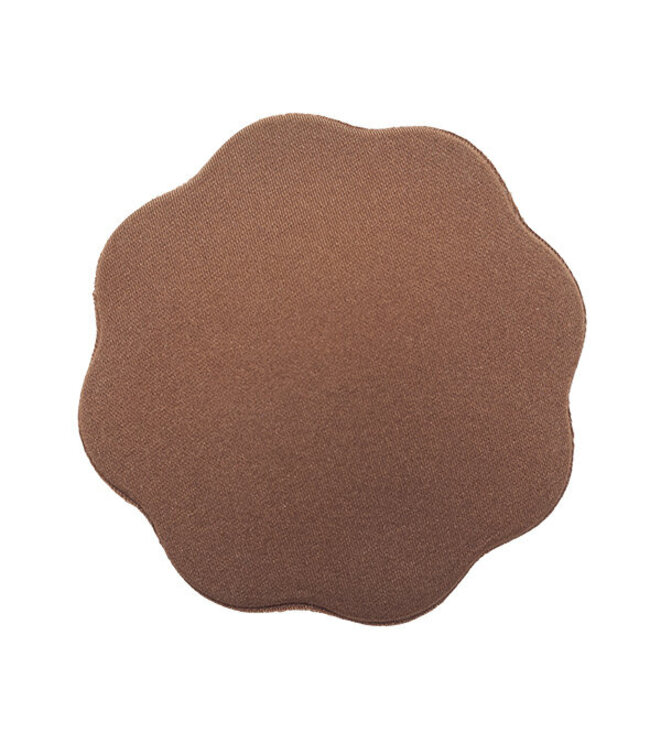 Bye Bra - Fabric Nipple Covers One-Size Brown