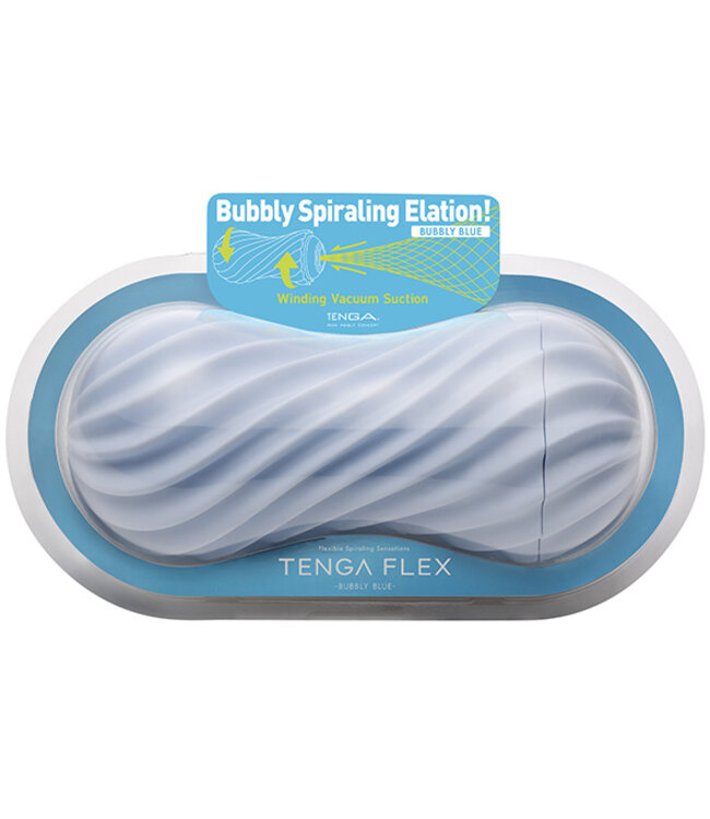 Tenga - Flex II Bubbly Blue