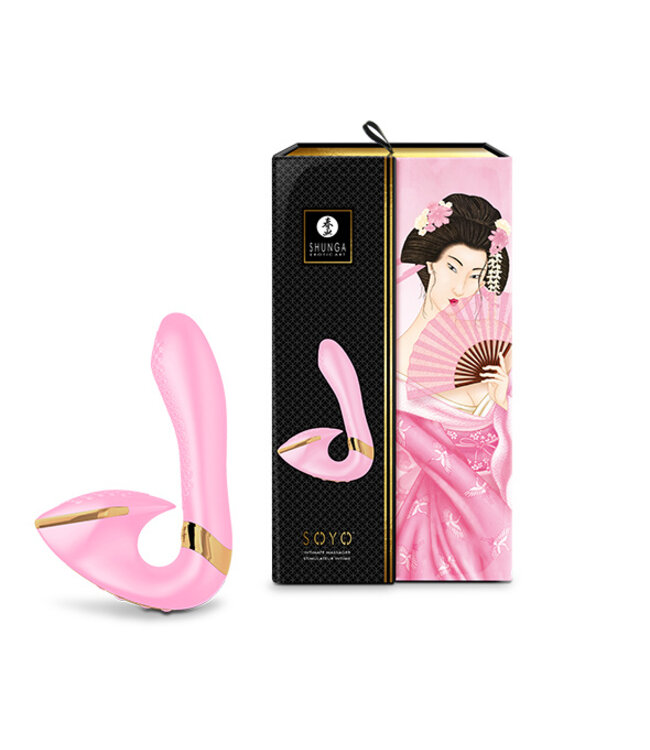 Shunga - Soyo Intimate Massager Light Pink