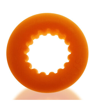 Oxballs Oxballs - Axis Rib Griphold Cockring Orange Ice