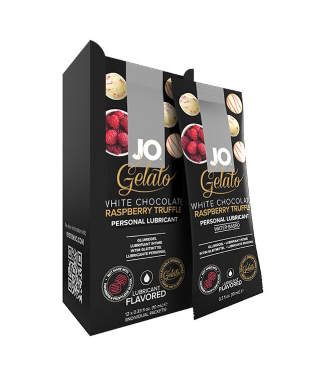 System JO - Foil Pack Display Box Gelato White Chocolate Raspberry