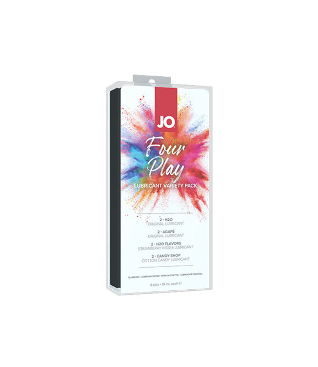 System JO - Four Play Lubricant Variety Pack