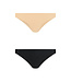 Bye Bra Bye Bra - Invisible Brazilian Nude + Black S