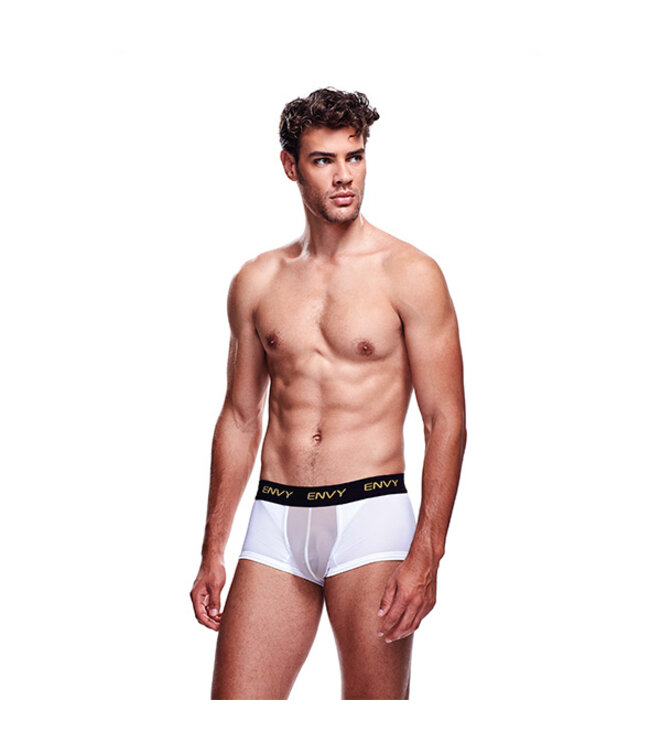 Envy - Mesh Short Boxer White S/M