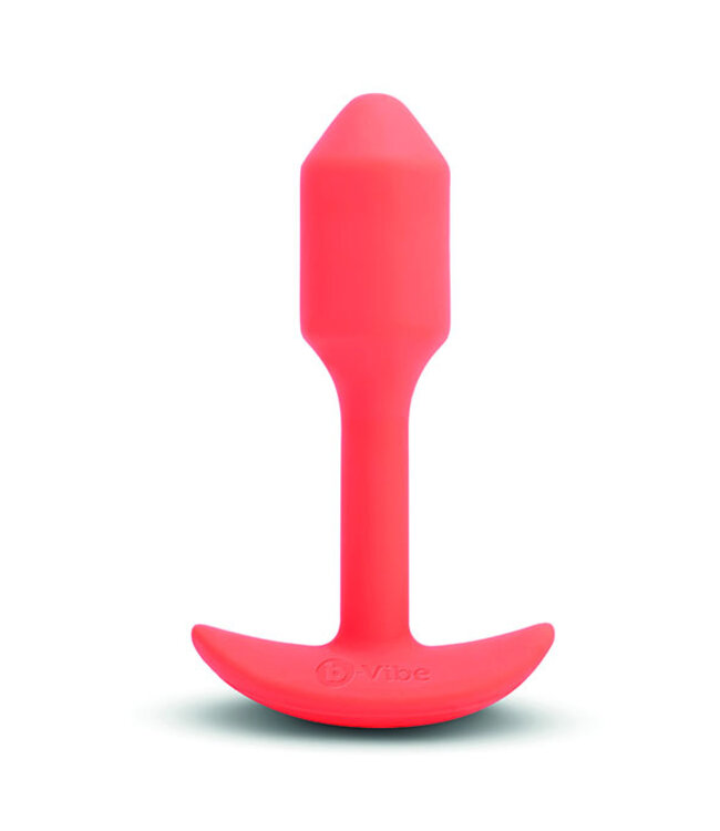 B-Vibe - Vibrerende Snug Plug 1 (S) Oranje