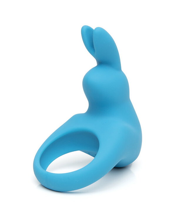 Happy Rabbit - Oplaadbare Vibrerende Rabbit Cock Ring Blauw