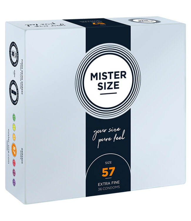 Mister Size - 57 mm Condooms 36 Stuks