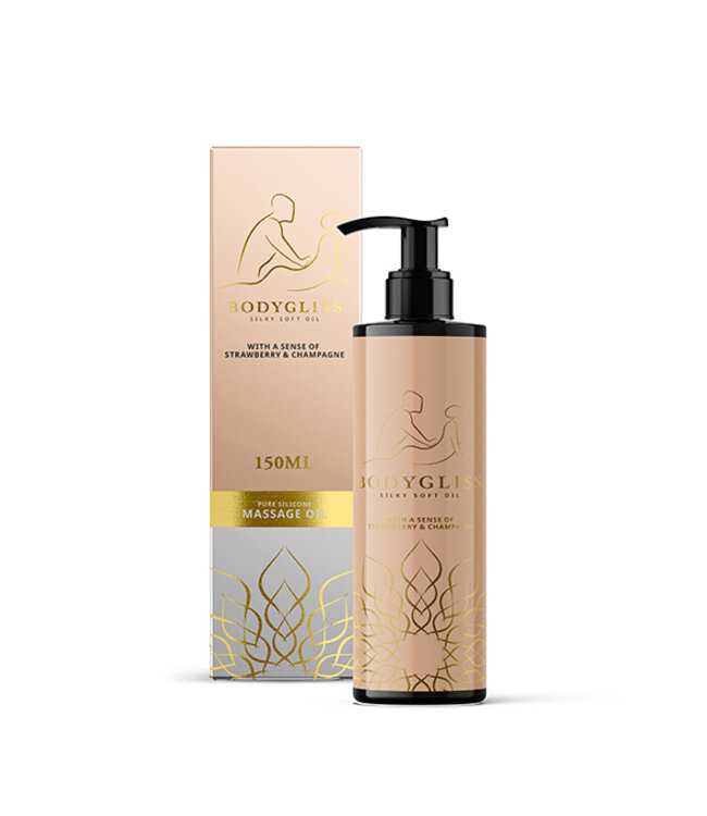 BodyGliss - Massage Collection Silky Soft Olie Aardbei & Champagne 150 ml