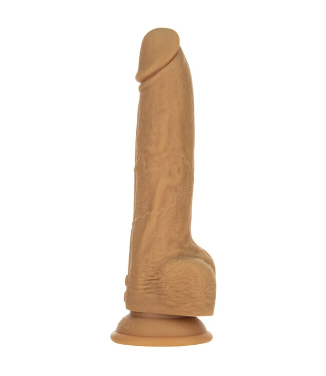 Naked Addiction - Thrusting Dong met Afstandsbediening 23 cm Caramel