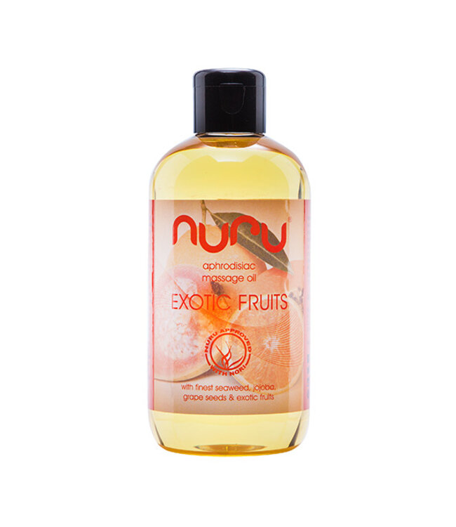 Nuru - Massage Olie Exotische Vruchten 250 ml