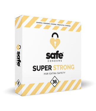 Safe SAFE - Condooms Super Strong for Extra Safety (36 stuks)
