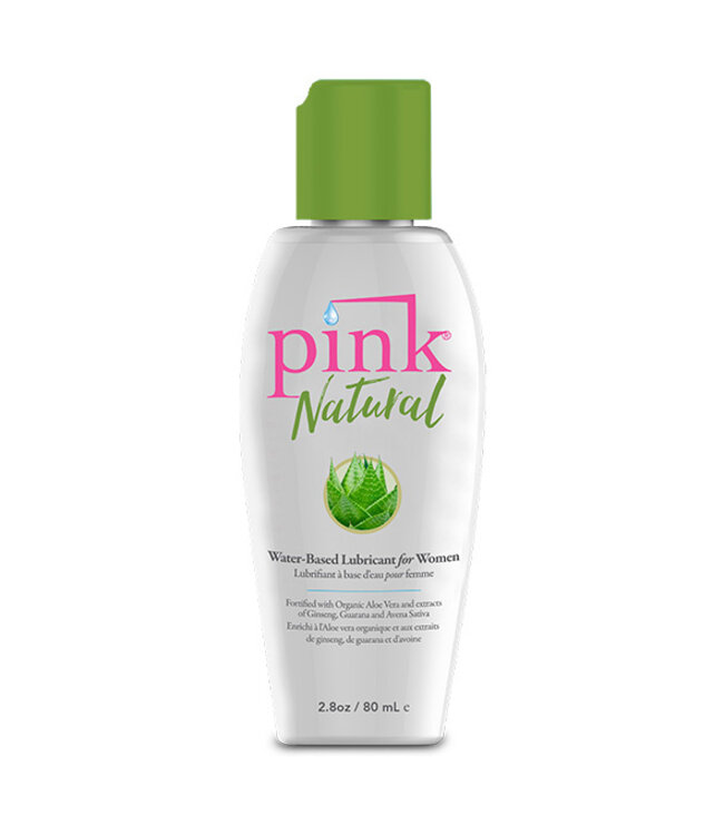 Pink - Natural Waterbasis Glijmiddel 80 ml