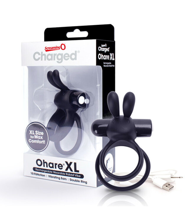 The Screaming O - Charged Ohare XL Rabbit Vibe Zwart