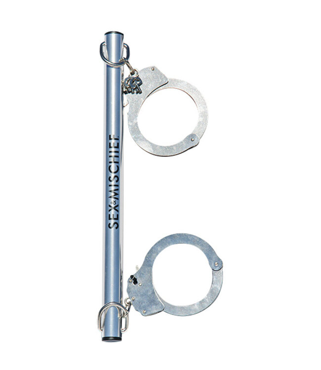 Sportsheets - Sex & Mischief Spreader Bar met Metalen Boeien