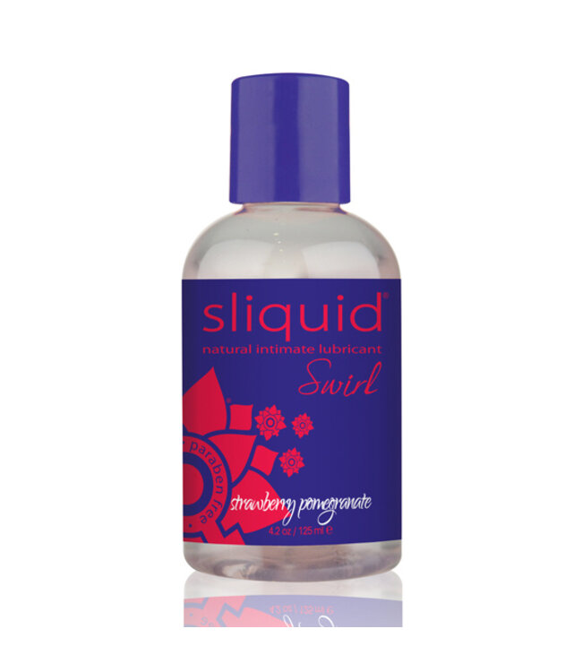 Sliquid - Naturals Swirl Glijmiddel Aardbei Granaatappel 125 ml