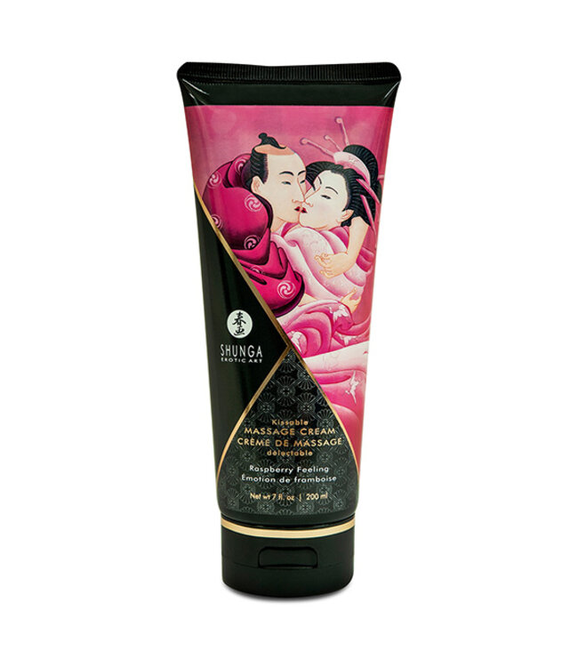 Shunga - Massage Creme Framboos 200 ml