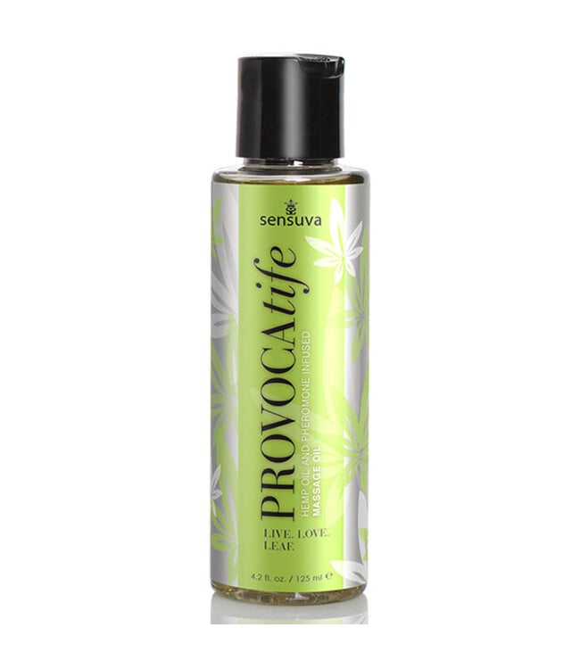 Sensuva - Provocatife Cannabis Olie & Feromonen Infused Massage Olie 125 ml