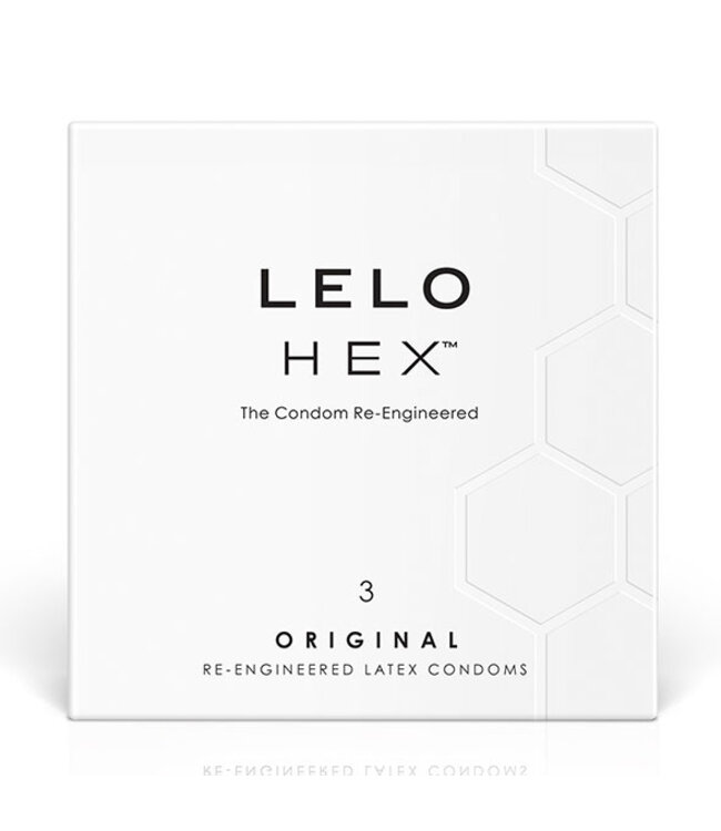 Lelo - HEX Condooms Original 3 Pack