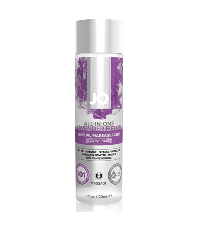 System JO - All-in-One Sensual Massage Glide Lavendel 120 ml