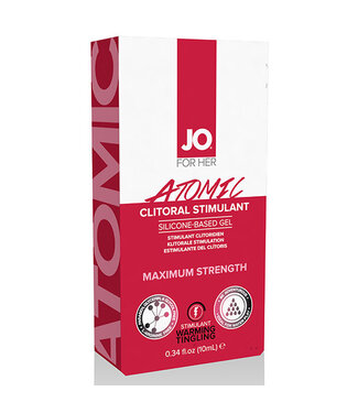 System JO System JO - For Her Clitoral Stimulant Warming Atomic 10 ml