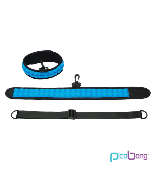 PicoBong - Speak No Evil Choker Blauw