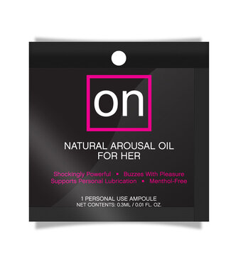 Sensuva Sensuva - ON Arousal Oil voor Haar Original Ampoule Packet