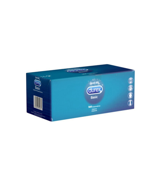 Durex Natural Slim Fit Condooms - 144 stuks