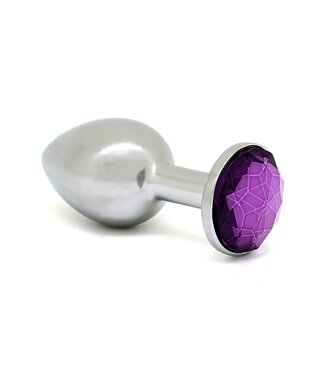 Rimba Rimba - Buttplug KLEIN met kristal (unisex)