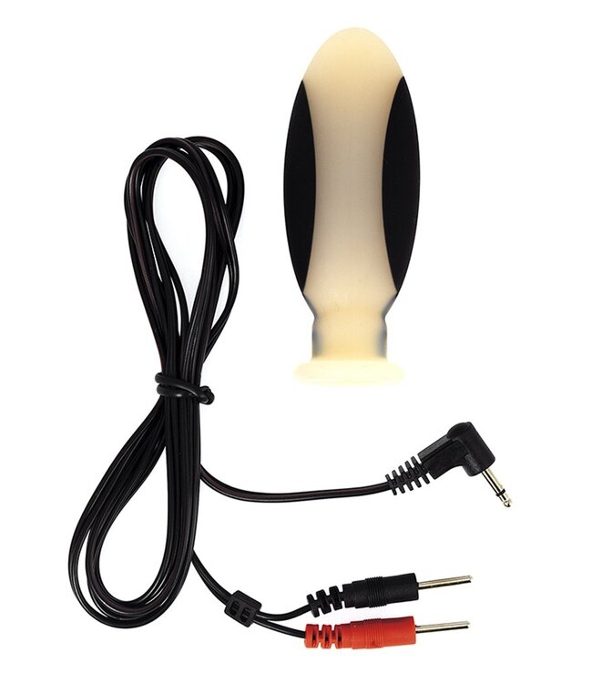 Rimba Electro Sex Plug, bi-polair (80 mm)