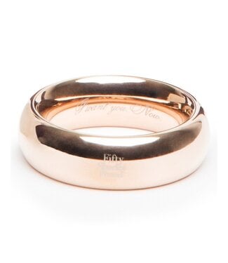 Rimba I Want You. Now - FSoG "Freed" Steel Love Ring 44mm