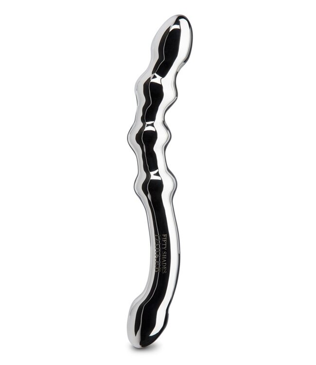 Deliciously Deep - FSoG "Darker" Steel G-Spot Dildo