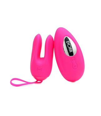 Rimba DORR - Ozzy - Rabbit Egg Vibrator + Lay-on Vibrator - Roze