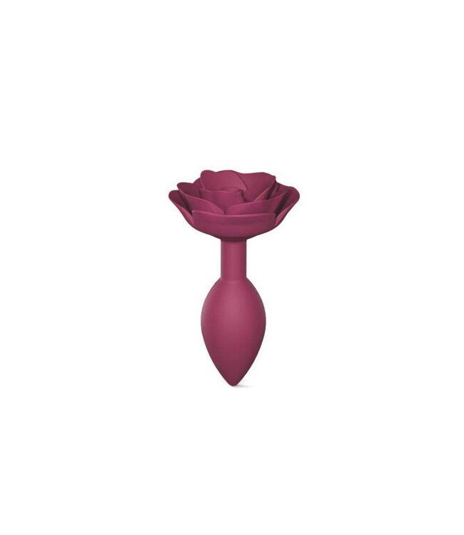 Love to Love - Open Roses Maat M - Butt Plug - Plum