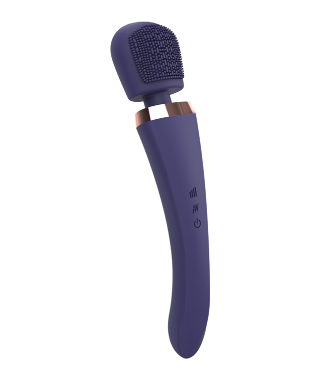 Love to Love - Brush Crush - Wandvibrator - Indigo