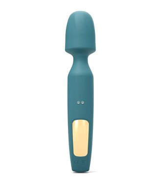 Rimba Love to Love - R-Evolution - Wand Vibrator met 2 Opzetstukken - Blauw