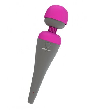 Rimba PalmPower - PalmPower Wand Massager - Grijs & Roze