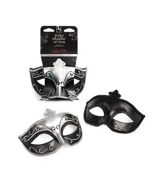 Rimba Masks On - FSOG Masquerade Mask Twin Pack