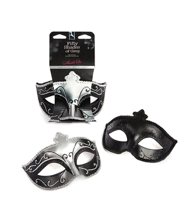 Masks On - FSOG Masquerade Mask Twin Pack