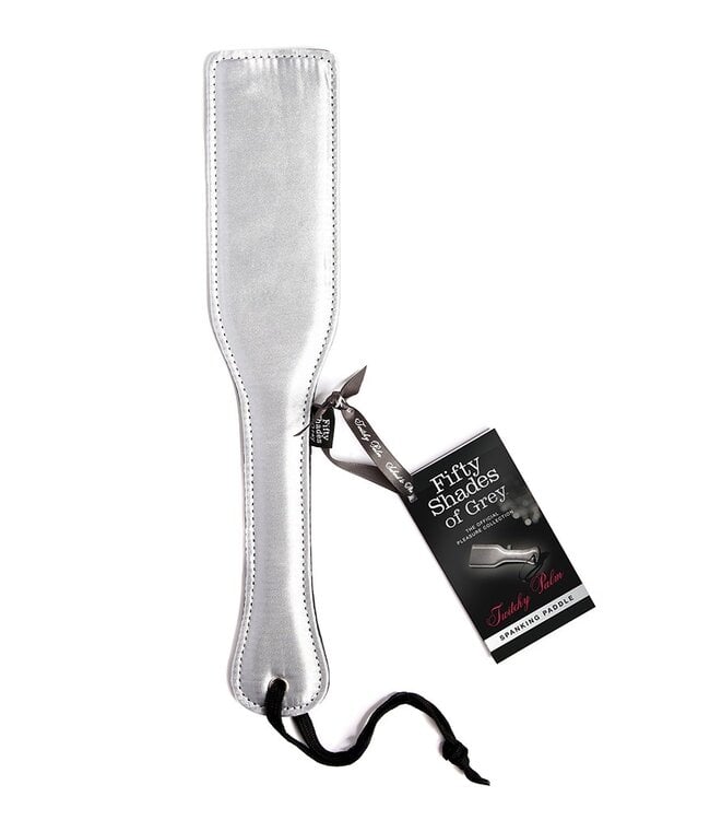 Twitchy Palm - FSoG Satin Spanking Paddle