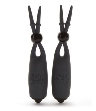 Rimba Sweet Torture - FSoG Vibrating Nipple Stimulators