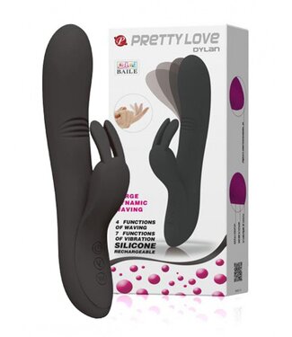 Rimba Pretty Love - Rabbit Vibrator - Dylan Black