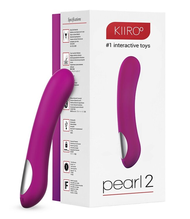 KIIROO Pearl 2 Interactive G-Spot Vibrator