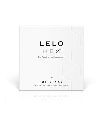Rimba LELO - HEX Condooms Original (3 Pack)