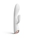 Rimba Dorcel - Flexi Rabbit - Verwarmde Rabbit Vibrator - Wit