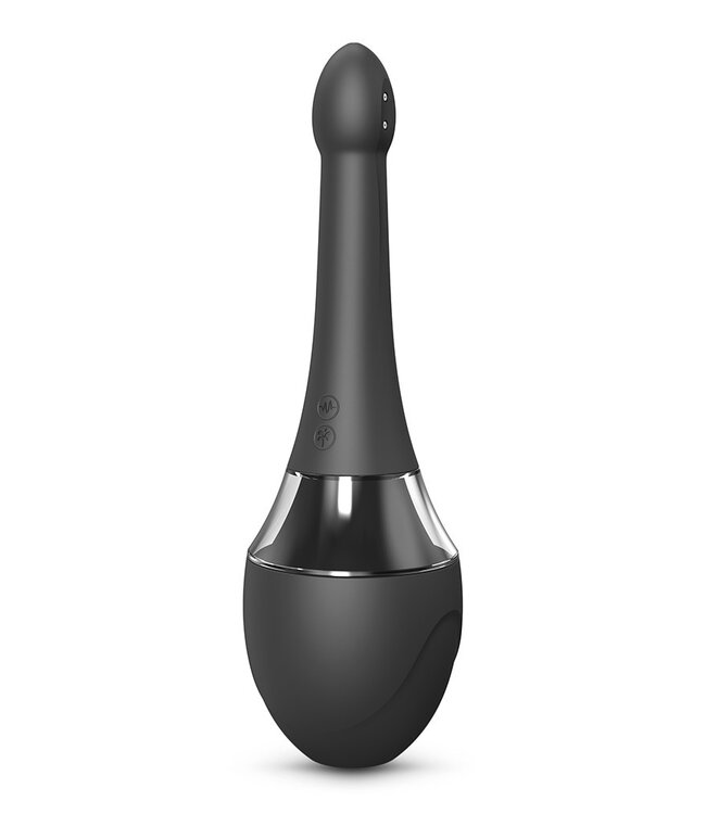 Dorcel - Douche Mate Pro - Anale Douche en Vibrator - Zwart 6072561