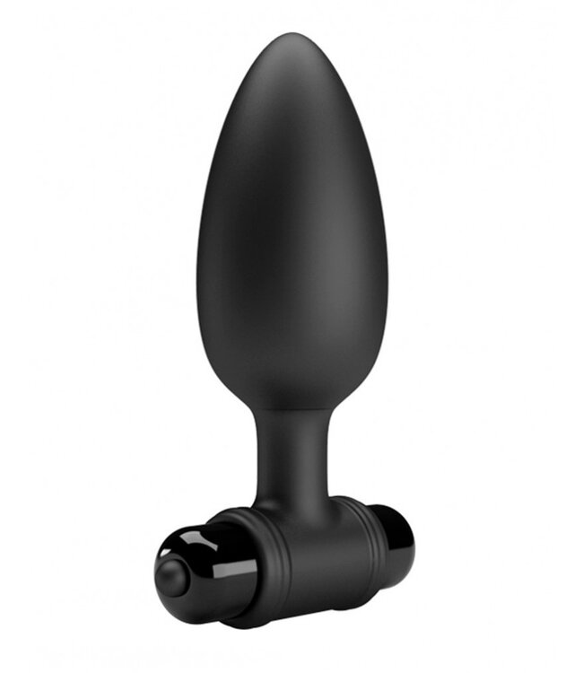 Pretty Love - Vibra Buttplug II - Vibrerende Buttplug - Zwart