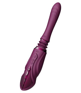 Rimba ZALO - Sesh - Verwarmende Vibrator met Afstandsbediening - Paars