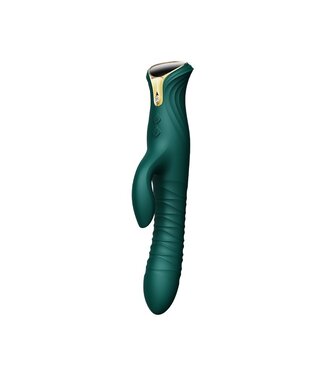 Rimba ZALO - Mose - Thrusting Rabbit Vibrator - Groen